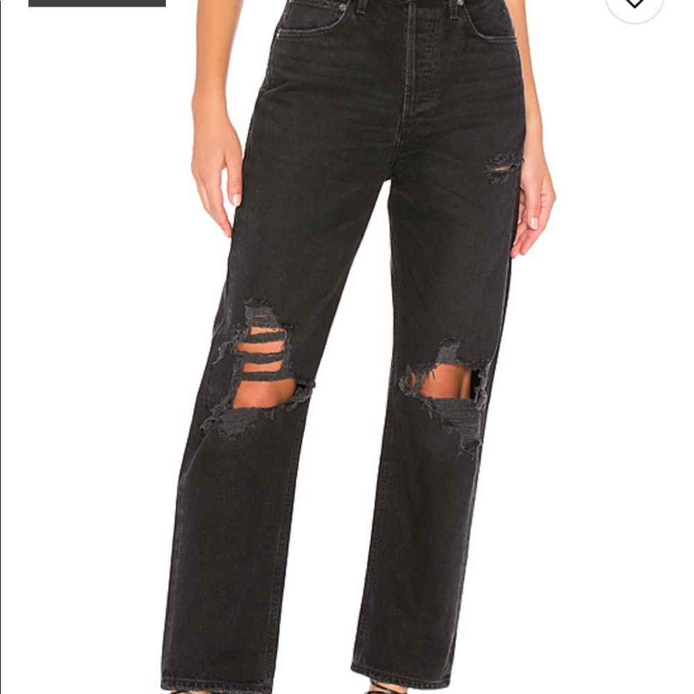 Agolde Black 90’s Fit Jeans